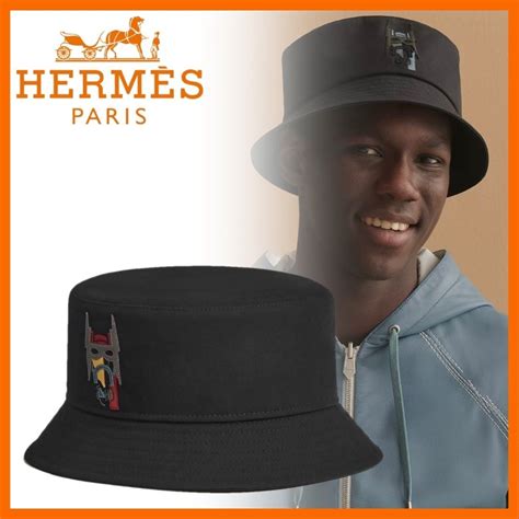 hermes hat mens|hermes men's bucket hat.